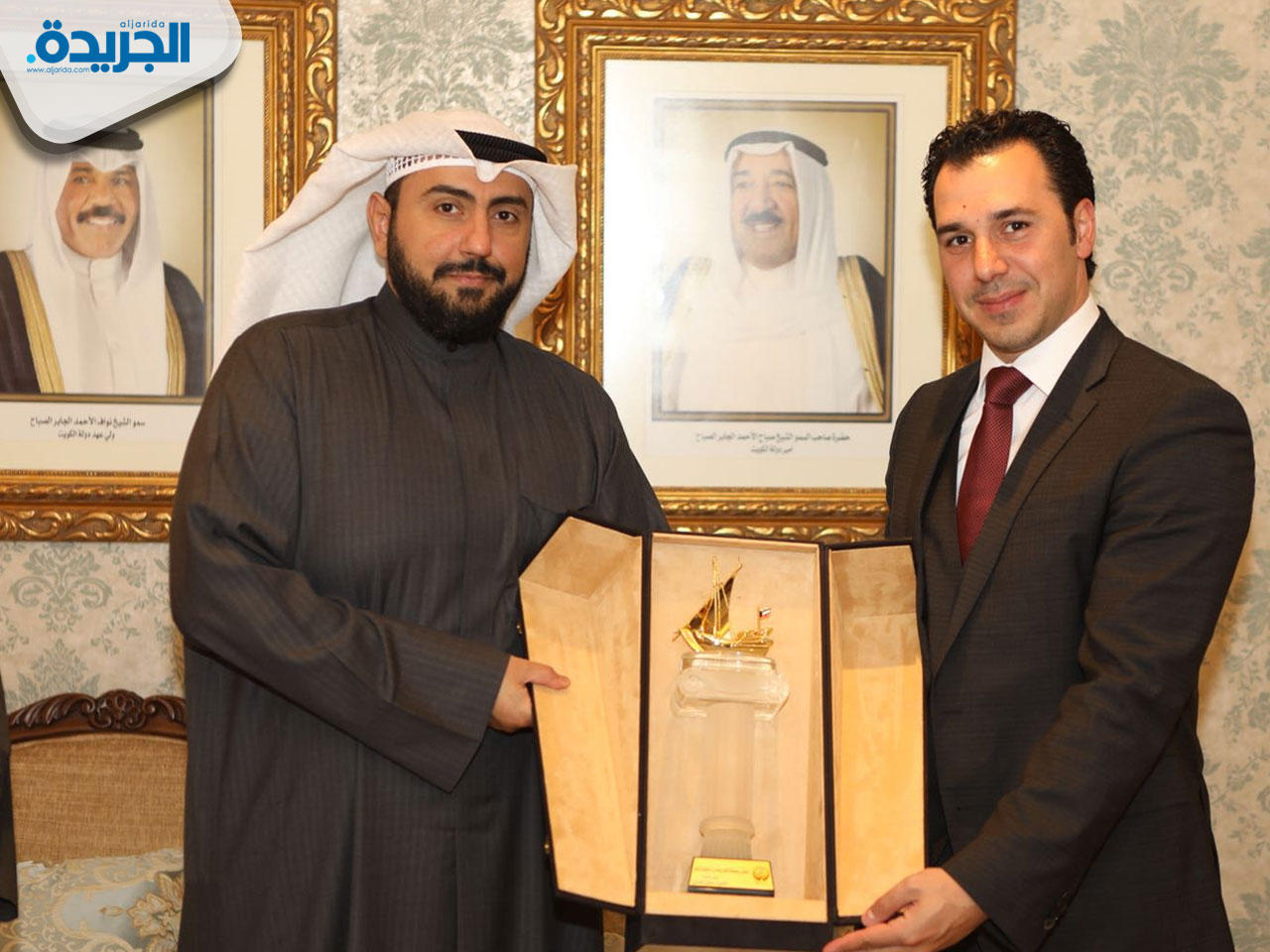  وزير الصحة د. باسل الصباح يكرم د. محمد المطوع 