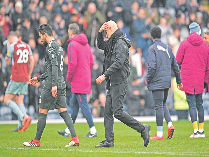 خيبة أمل غوارديولا عقب نهاية اللقاء