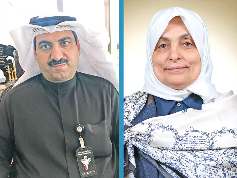 هند الصبيح و محمد الأنصاري