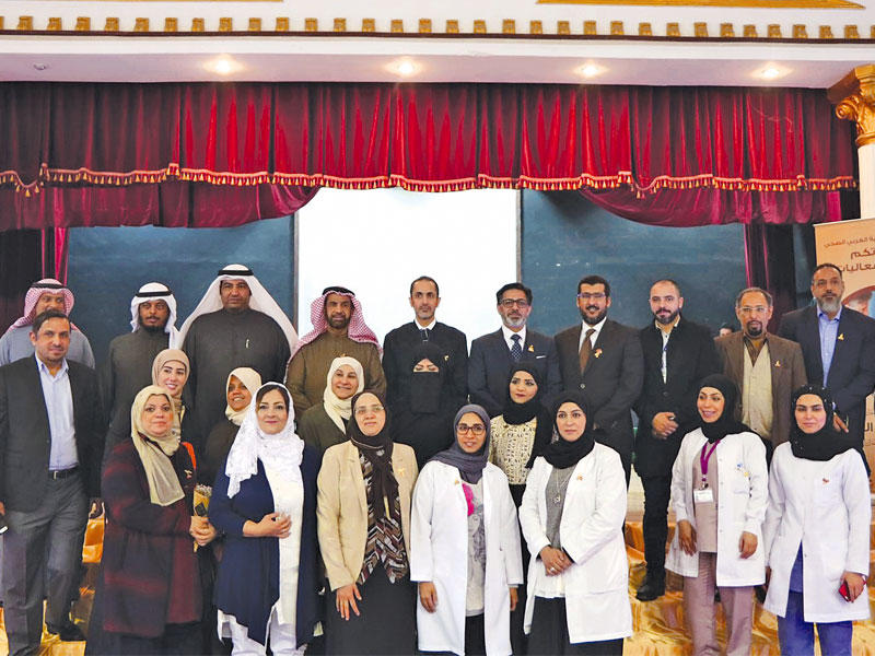 المشاركون في احتفالية يوم الطفل بـ «تعليمية» الأحمدي