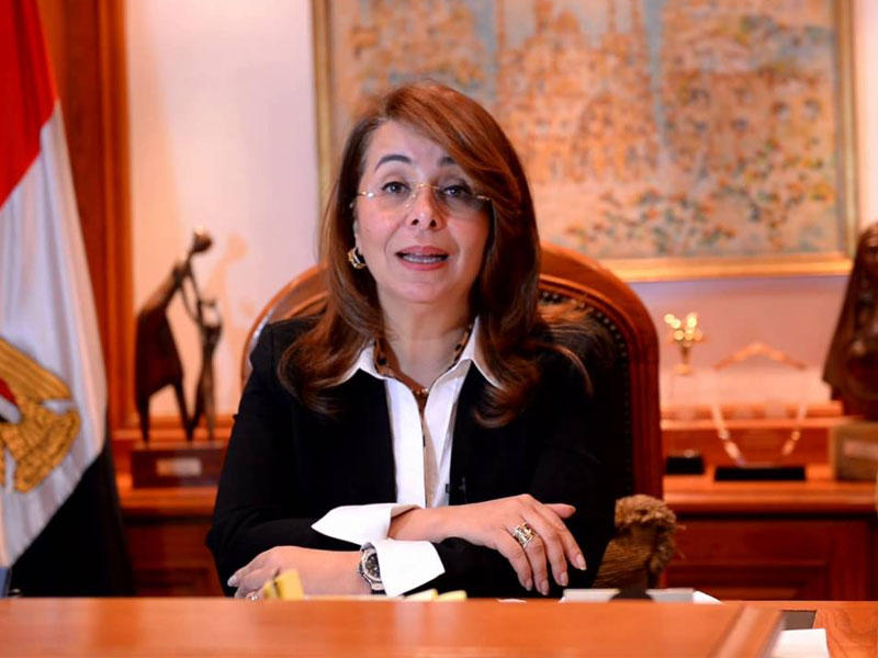 وزيرة التضامن الاجتماعي، غادة والي