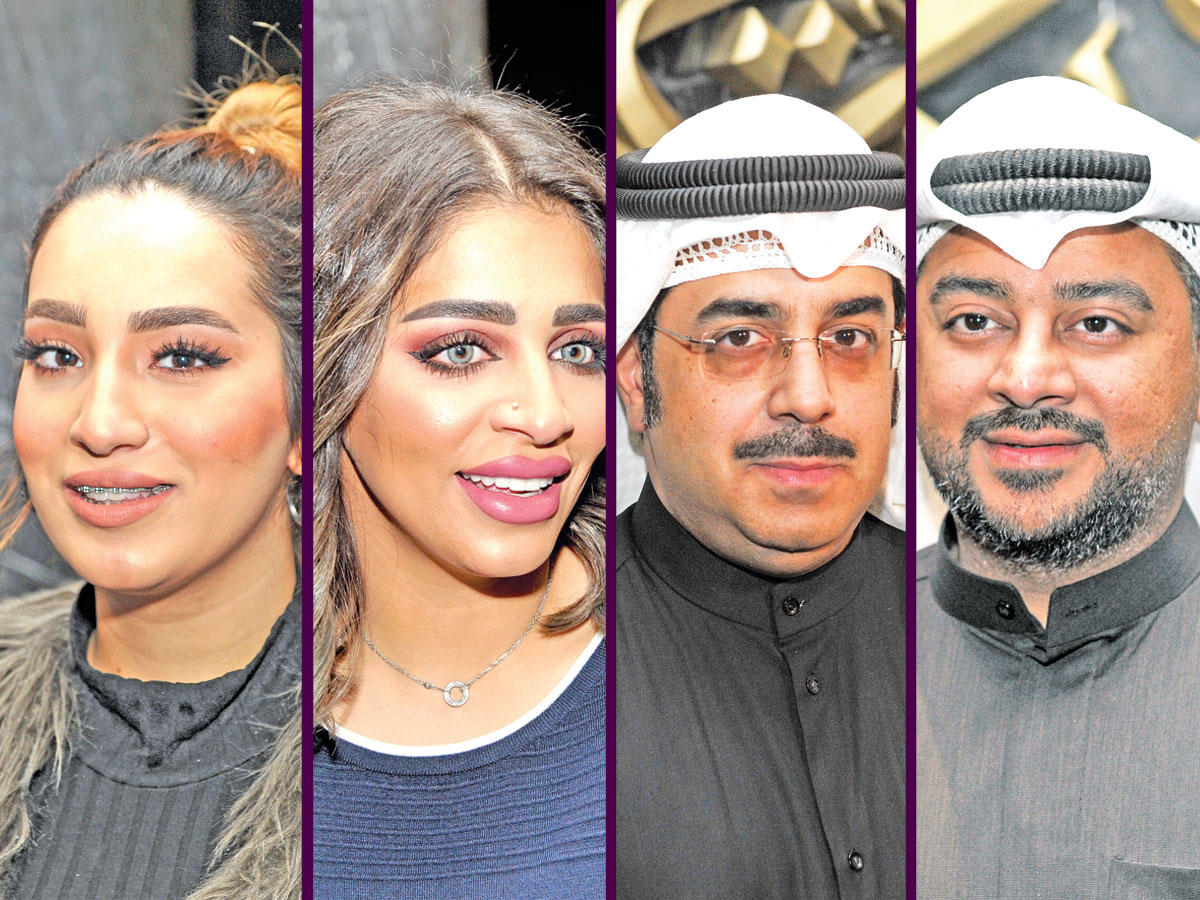 علي عبدالله و خالد المسعود و ولاء الصراف و فاطمة الكويتية