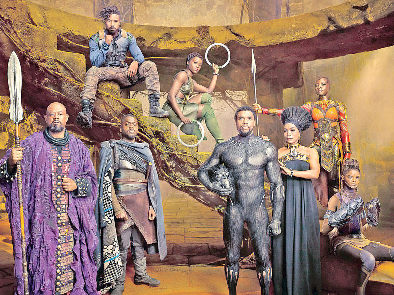 أبطال «بلاك بانثر»