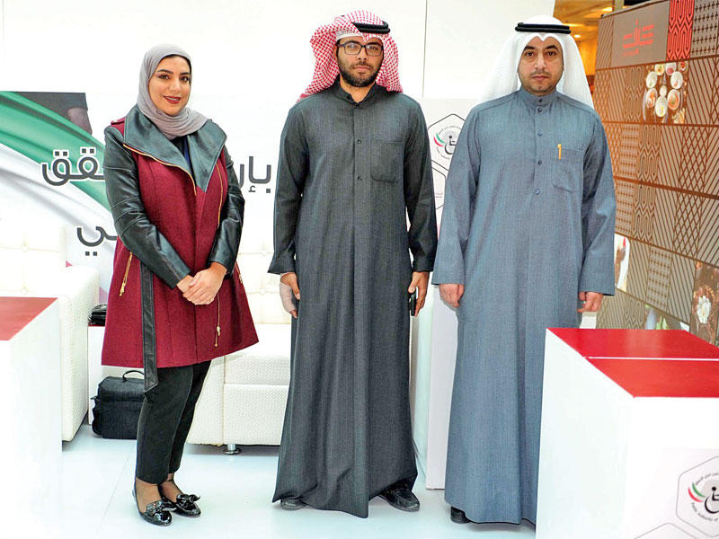 جانب من المشاركة في معرض توظيف ذوي الاحتياجات 