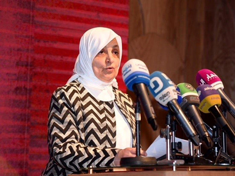 وزيرة الشؤون الاجتماعية والعمل وزيرة الدولة للشؤون الاقتصادية هند الصبيح