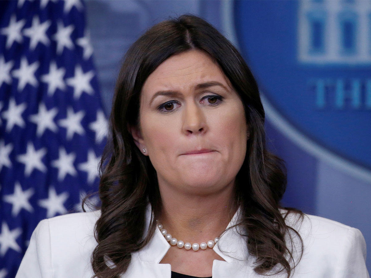 الناطقة باسم البيت الأبيض سارة ساندرز