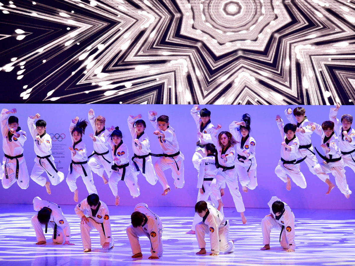 جانب من الاستعدادات لعروض حفل الافتتاح