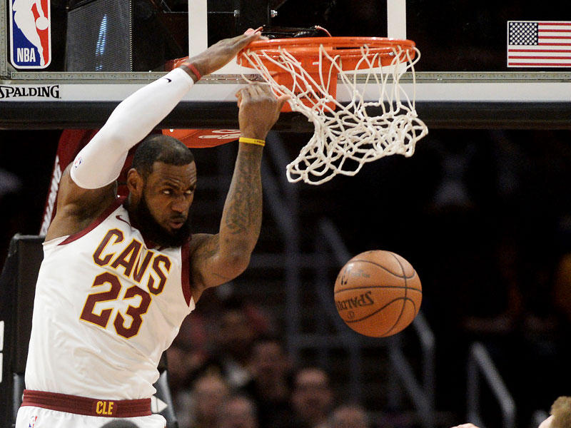 ليبرون جيمس نجم كليفلاند