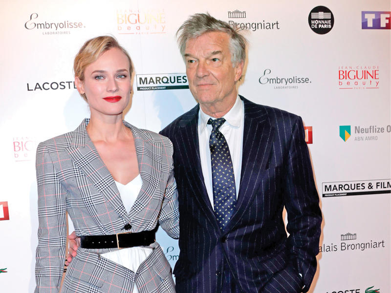 ديان كروغر والمخرج بينوت جاكوت