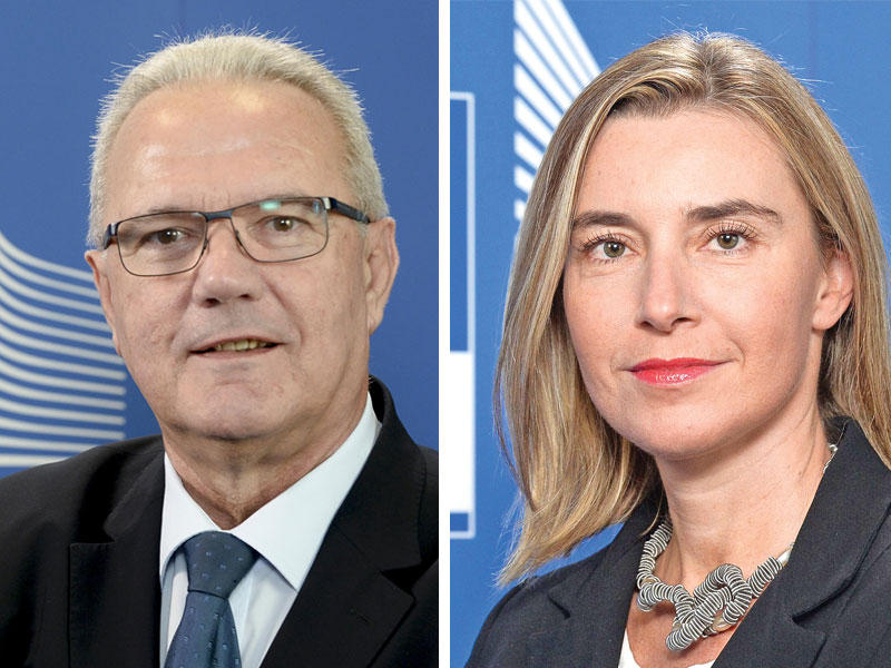 فيديريكا موغيريني - نيفين ميميكا