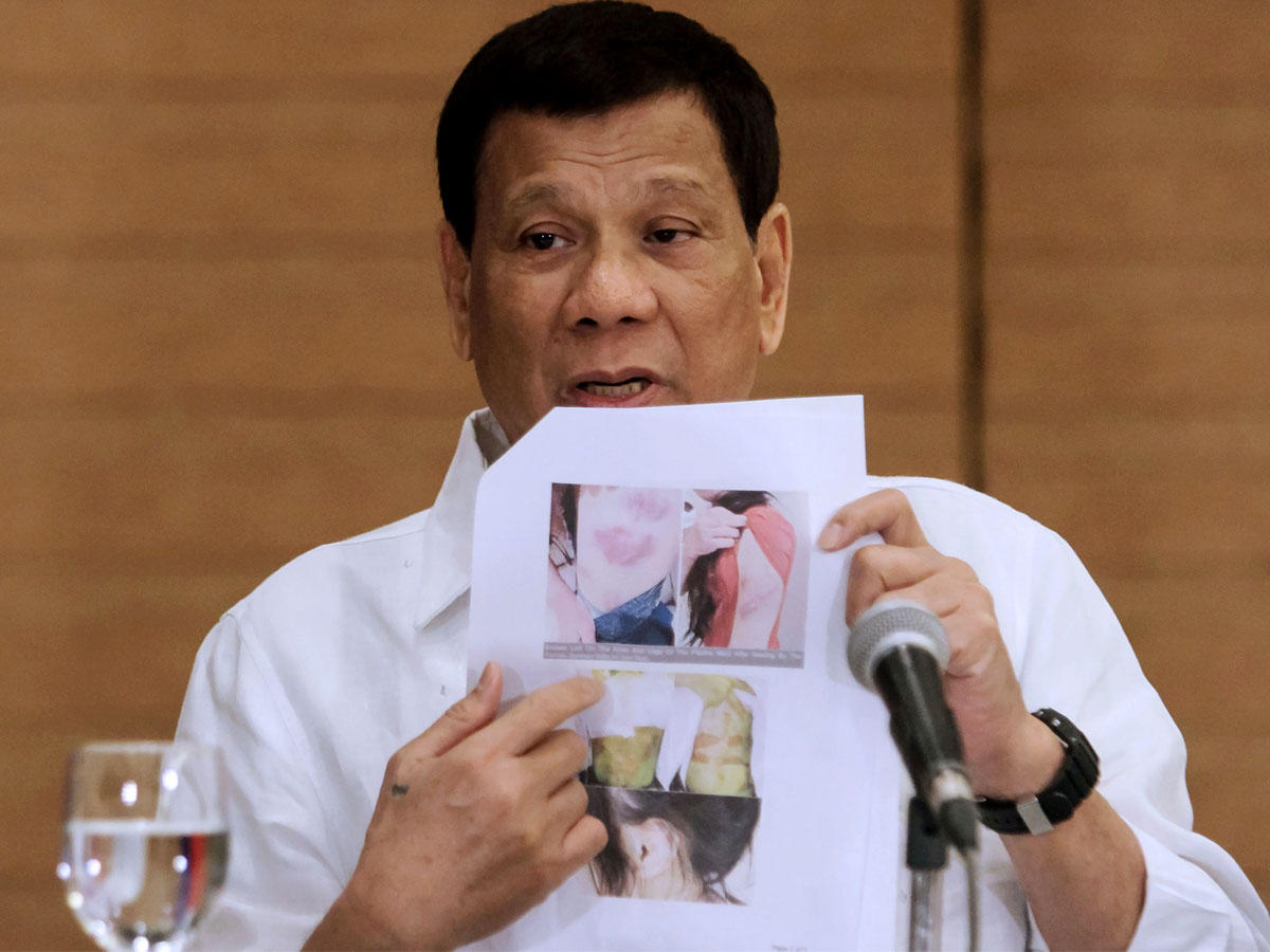 الرئيس الفلبيني رودريغو دوتيرتي