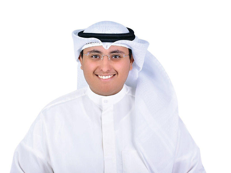 رئيس الاتحاد الوطني لطلبة الكويت، فرع الجامعة، راشد الإبراهيم