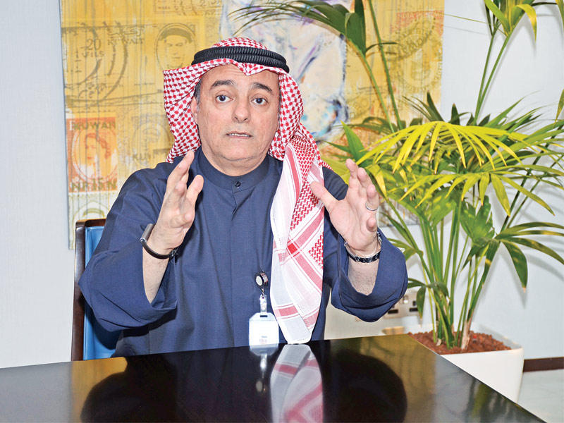  نائب رئيس مجلس الإدارة المدير العام لبنك الائتمان، صلاح مضف المضف