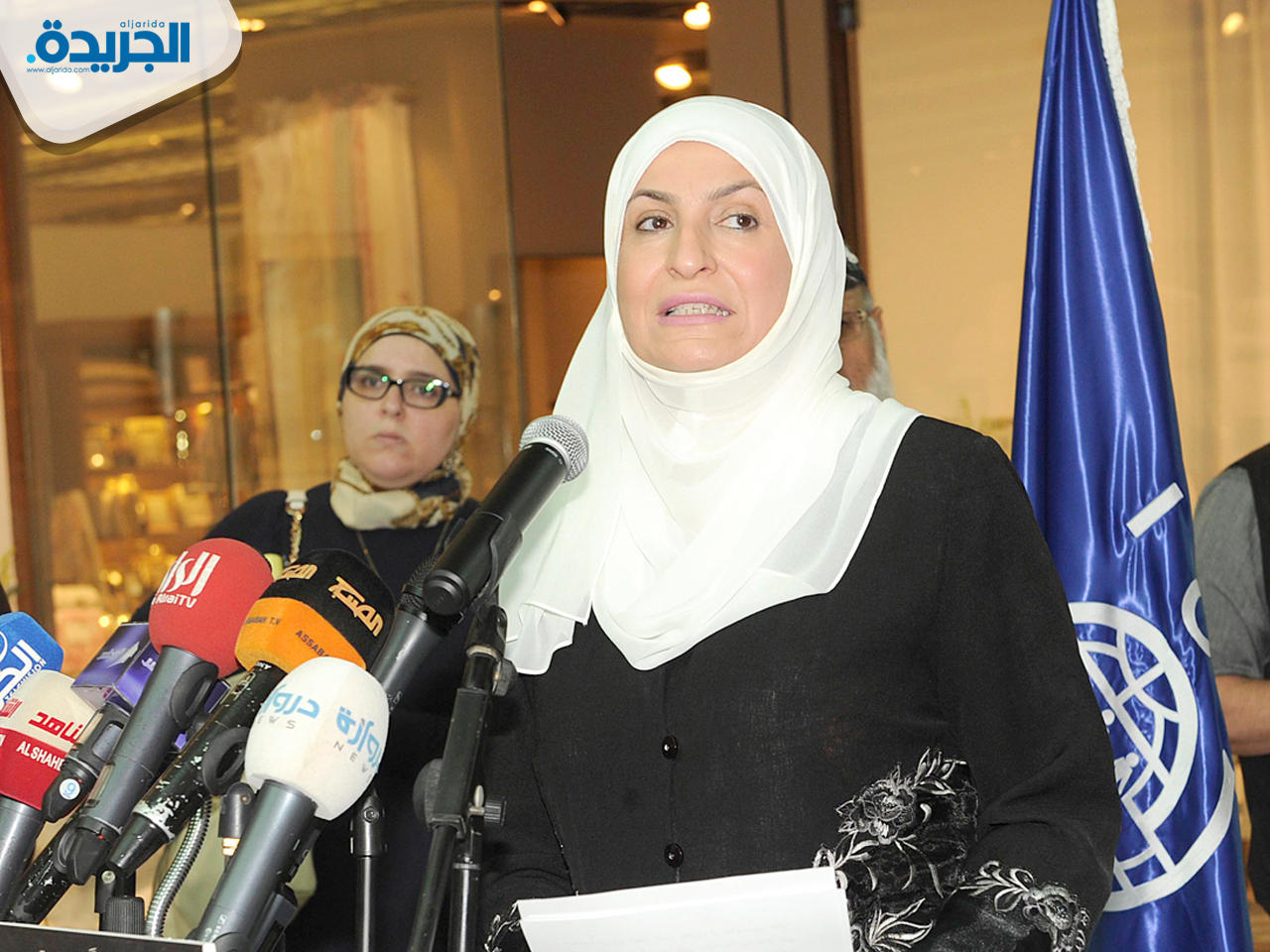 رئيسة بعثة وكالة الامم المتحدة للهجرة في الكويت ايمان عريقات 