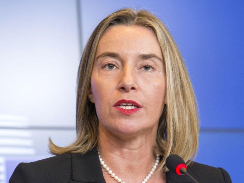  الممثلة العليا للسياسة الخارجية والأمنية في الاتحاد الأوروبي فيديريكا موغريني