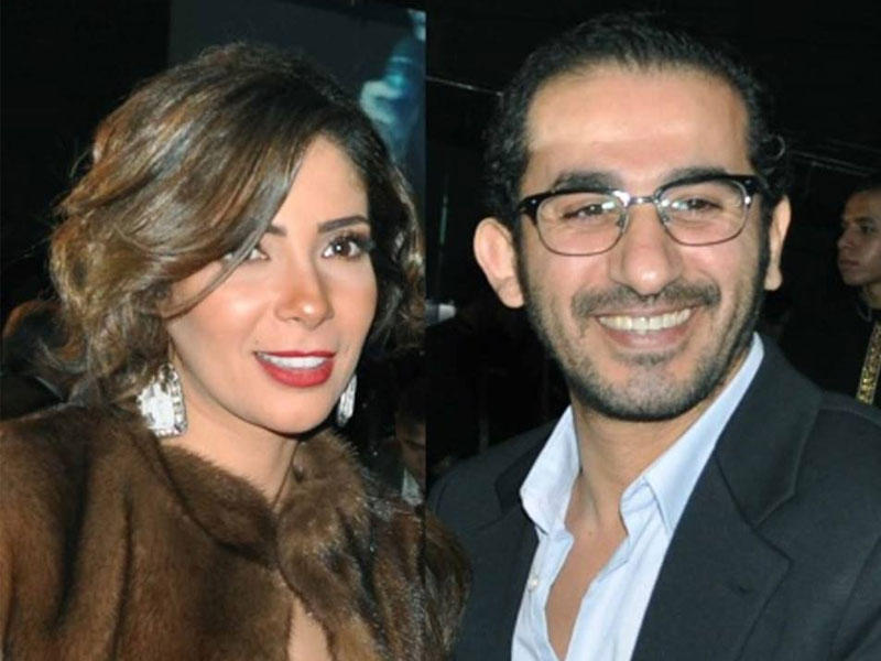 أحمد حلمي ومنى زكي
