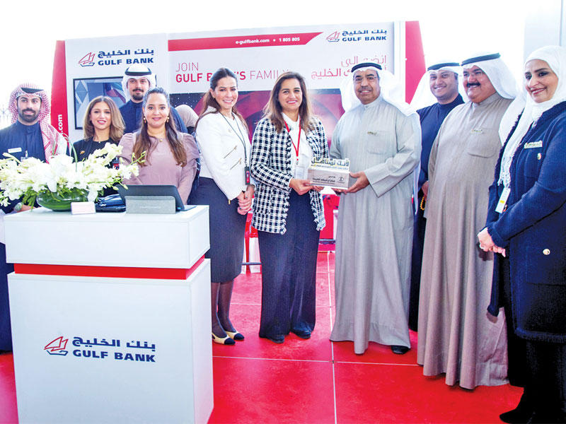 جانب من رعاية البنك للمعرض