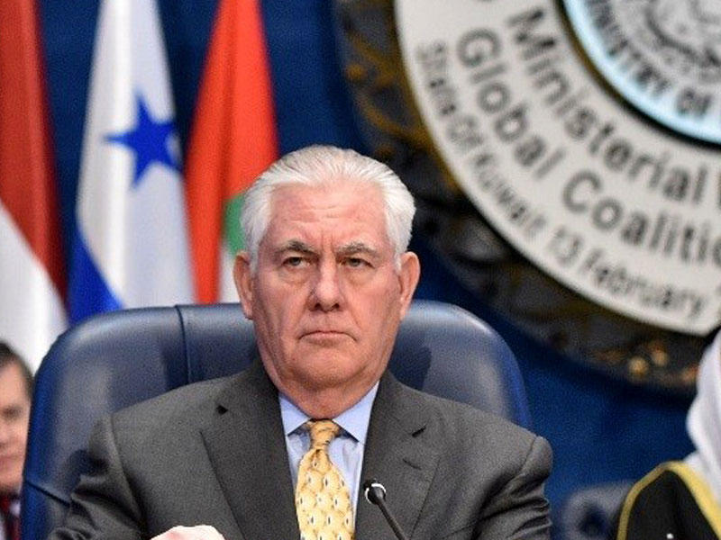 وزير خارجية الولايات المتحدة الامريكية ريكس تيلرسون