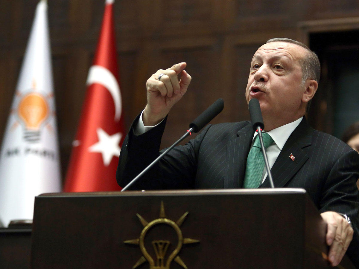 الرئيس التركي رجب طيب إردوغان