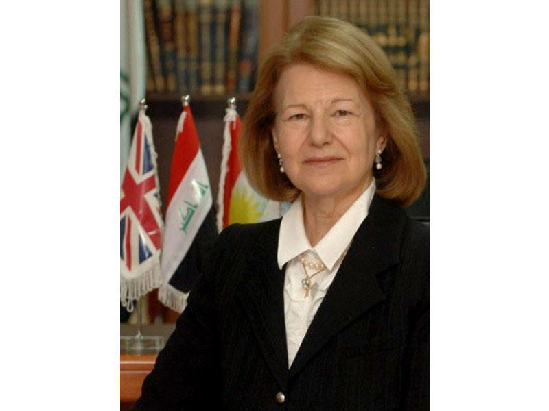  عضوة مجلس اللوردات البريطاني والمبعوثة التجارية لرئيسة مجلس الوزراء البارونة إيما نيكلسون