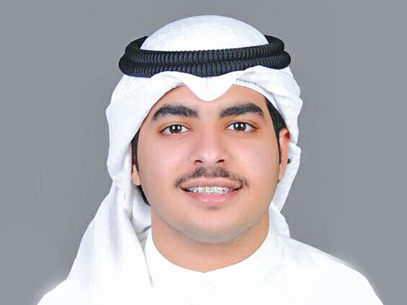  رئيس رابطة طلبة الخليج للعلوم والتكنولوجيا علي العمر