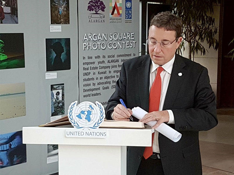 مدير برنامج الامم المتحدة الانمائي اخيم شتاينر