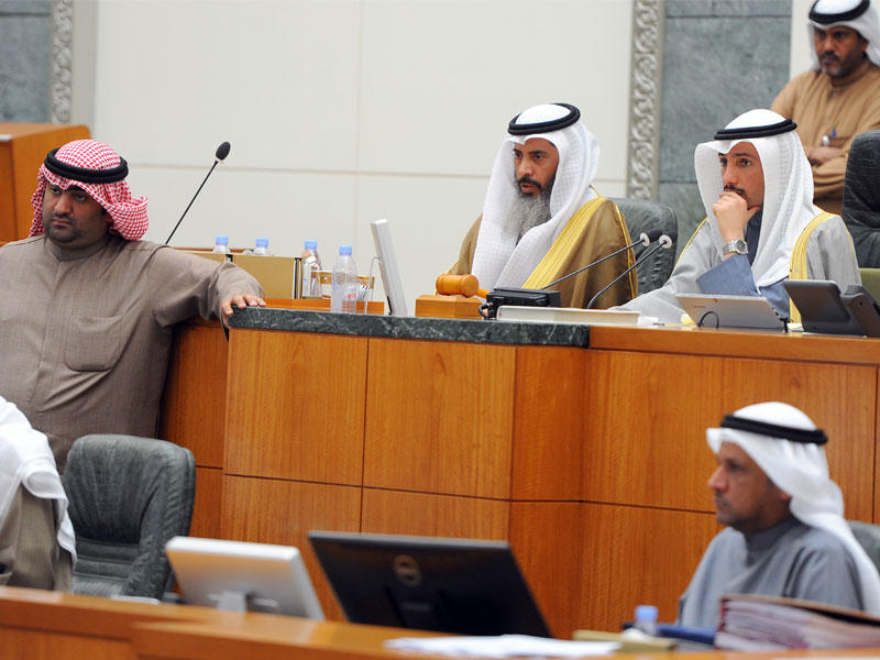 رئيس مجلس الأمة مرزوق الغانم في جلسة التكميلية