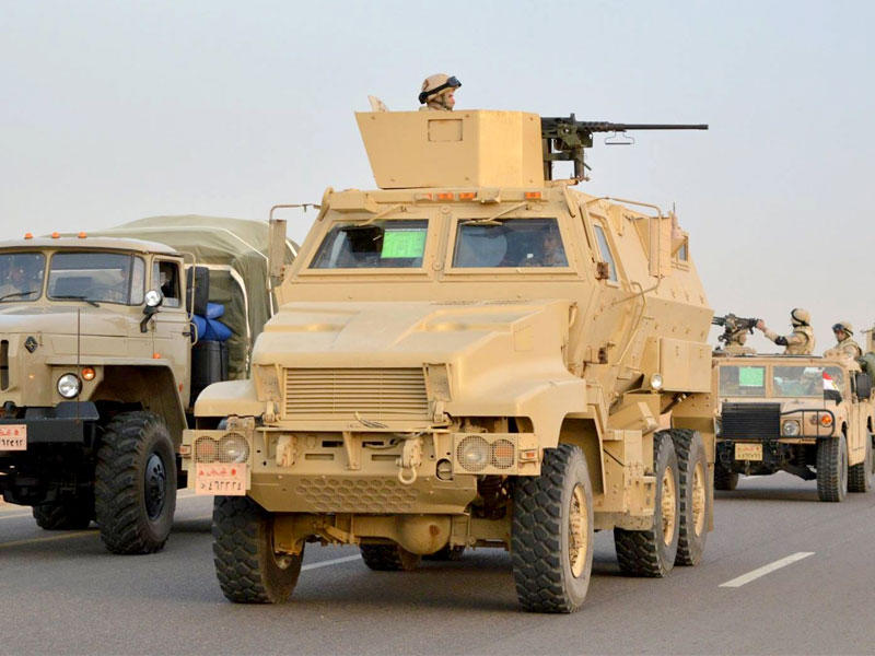 العملية العسكرية الشاملة لتطهير سيناء من بؤر الإرهاب