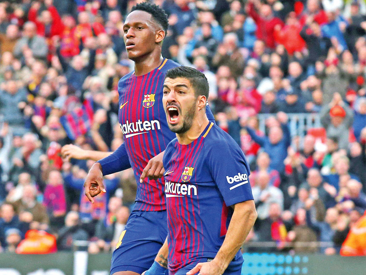 سواريز نجم برشلونة