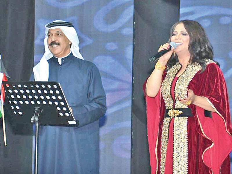 عبدالله الرويشد ونوال 