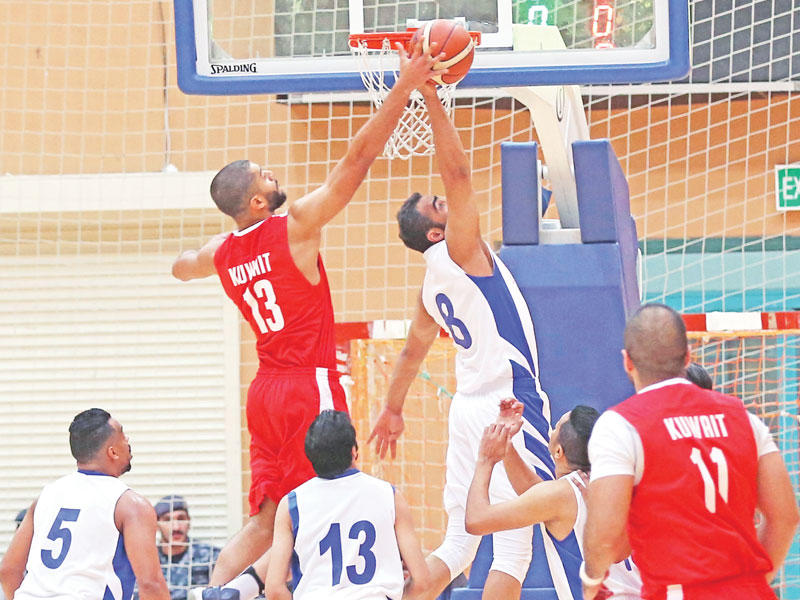 جانب من مواجهة الجهراء مع الكويت 