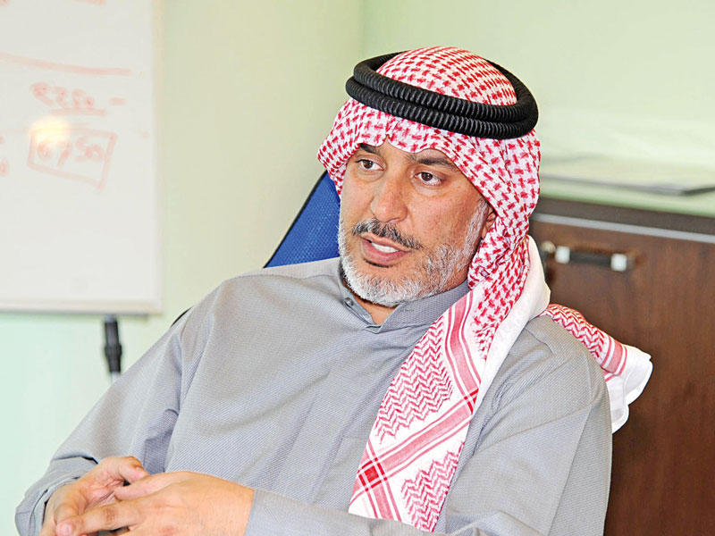  الرئيس التنفيذي في شركة بلوبرنت القابضة المهندس مشعل الملحم