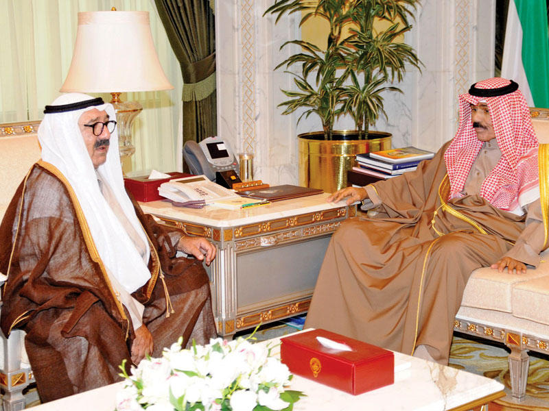 ولي العهد مستقبلاً النائب الأول أمس