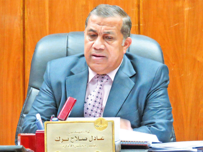  عادل ترك رئيس الهيئة العامة للطرق والكباري 