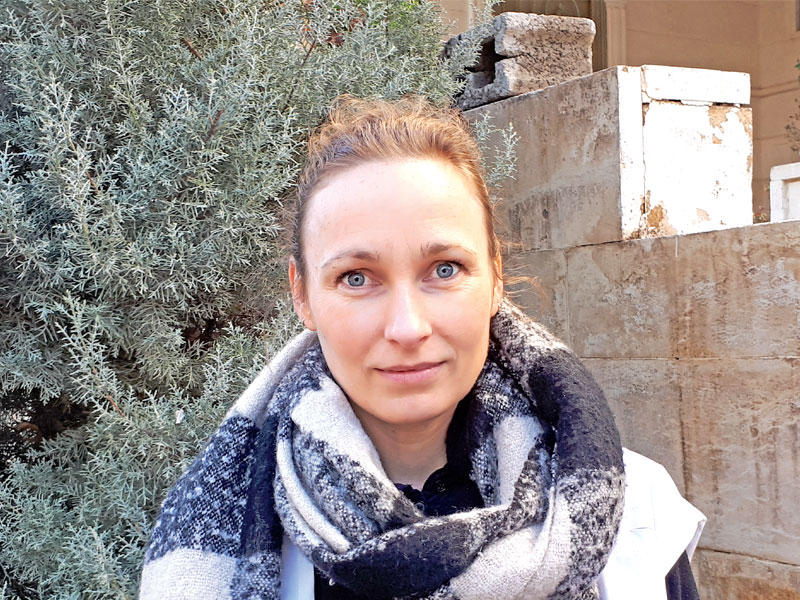 رئيسة بعثة العراق في منظمة أطباء بلا حدود، كارلا برويمانس