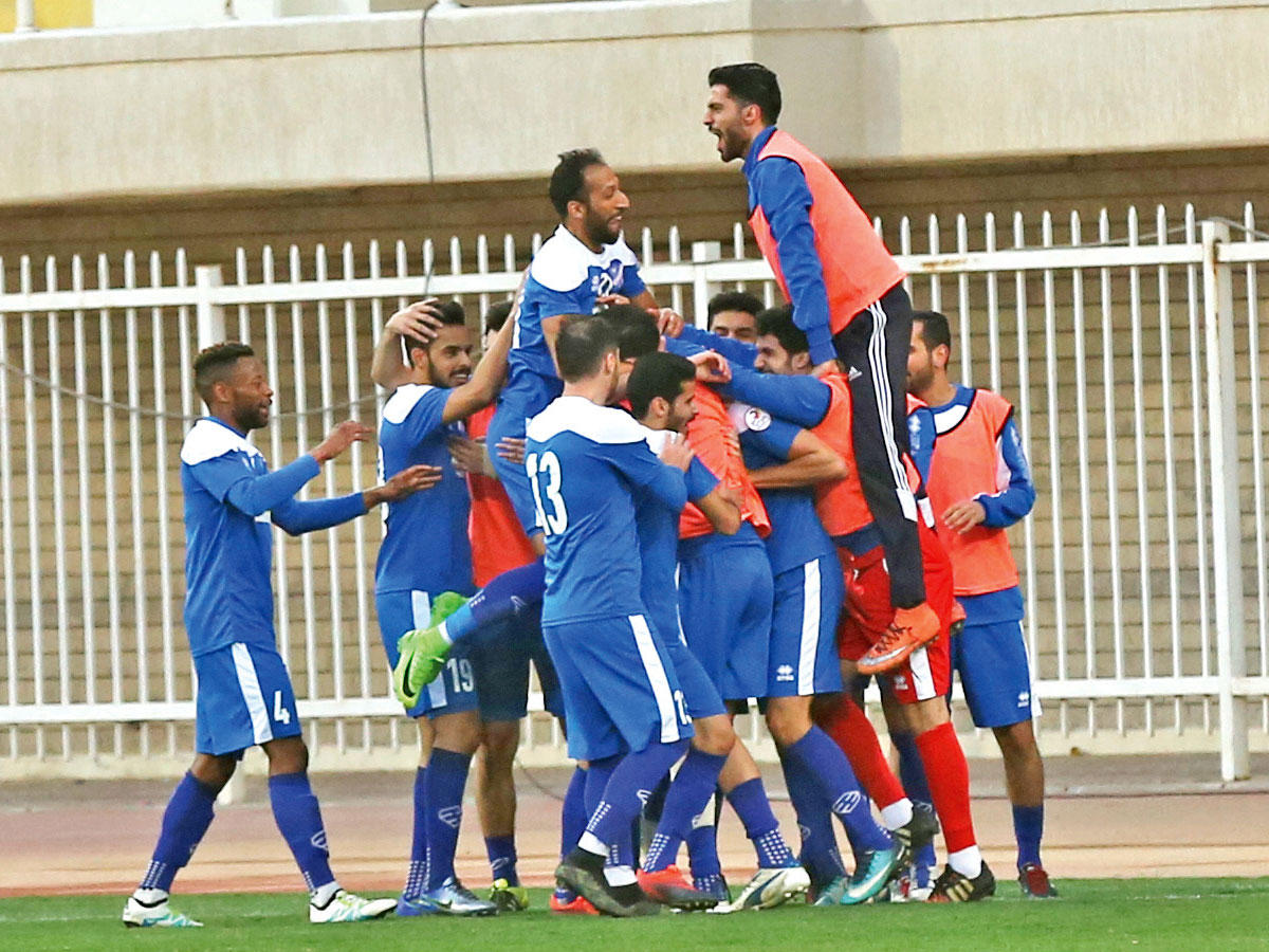 فرحة لاعبي التضامن