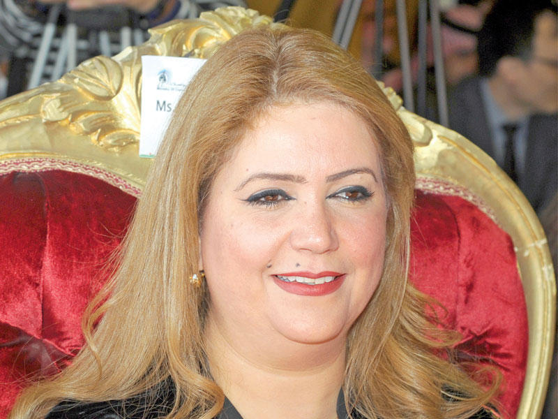 وكيلة وزارة المواصلات بالإنابة بثينة السبيعي