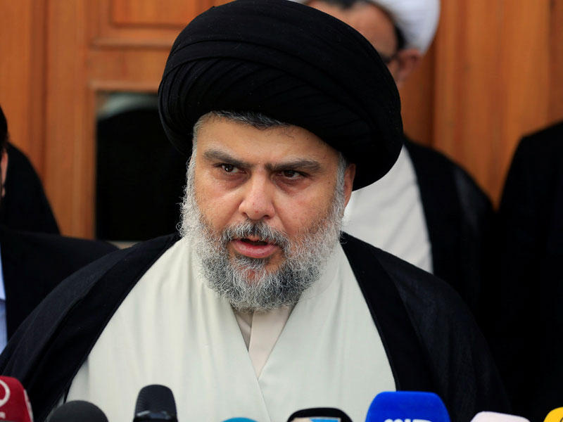 الزعيم الديني الشيعي مقتدى الصدر