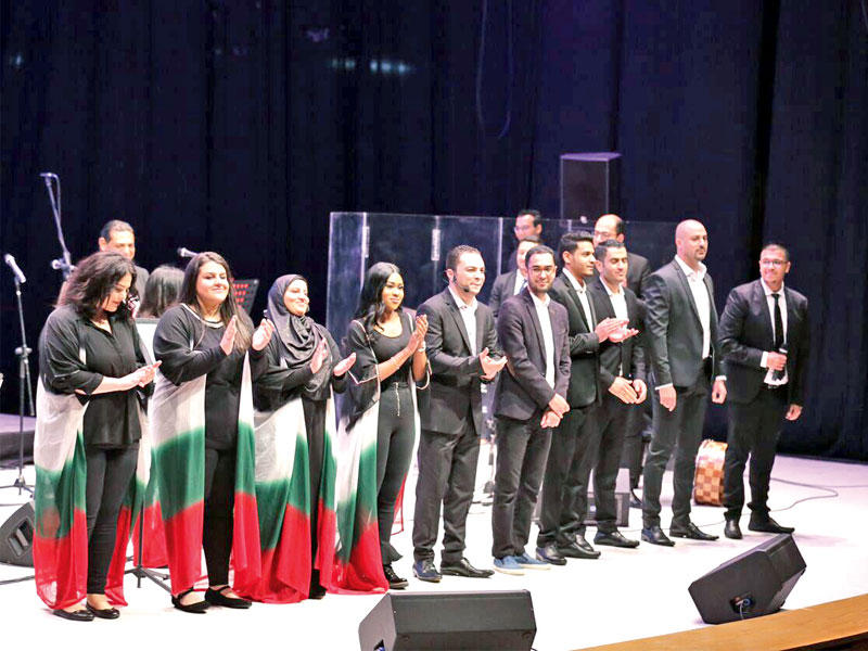 كورال التراث العربي يحيي الجمهور