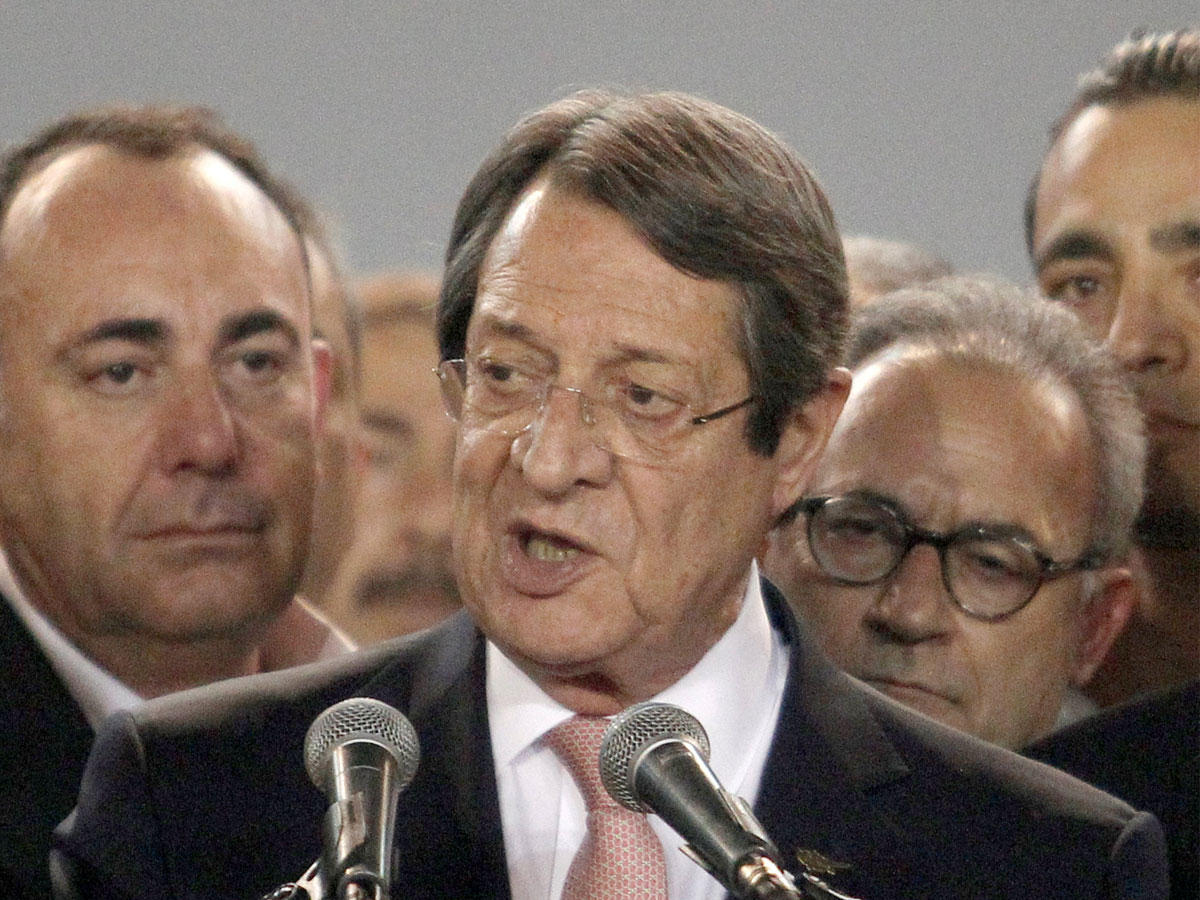 الرئيس القبرصي نيكوس أناستاسيادس