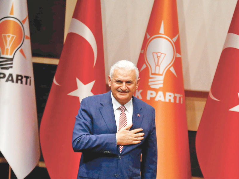 رئيس الوزراء التركي بن علي يلدريم