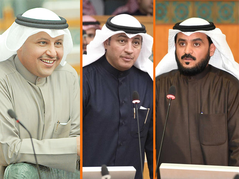 محمد الحويلة و عسكر العنزي و طلال الجلال