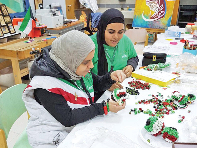 أحد أنشطة متطوعات «لوياك»