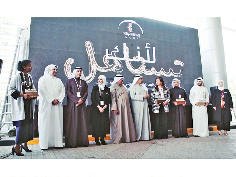 جانب من مشاركة برقان في المعرض