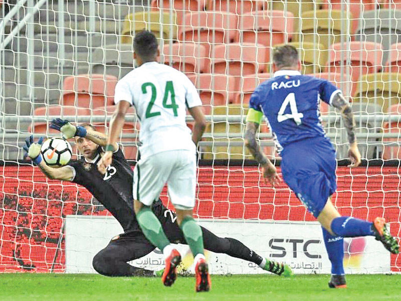 جانب من المباراة