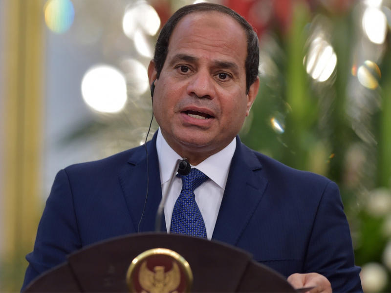 الرئيس المصري عبدالفتاح السيسي