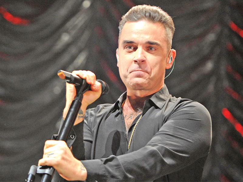  المغني البريطاني ​روبي ويليامز