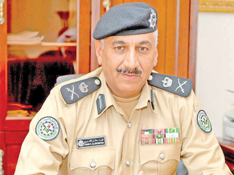  وكيل وزارة الداخلية المساعد لشؤون المرور بالإنابة اللواء فهد الشويع