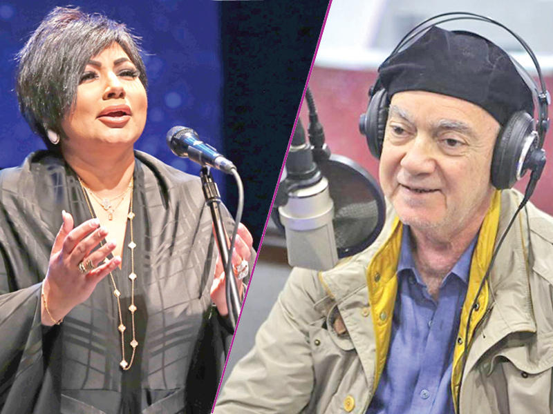 إلهام المدفعي  و أماني الحجي