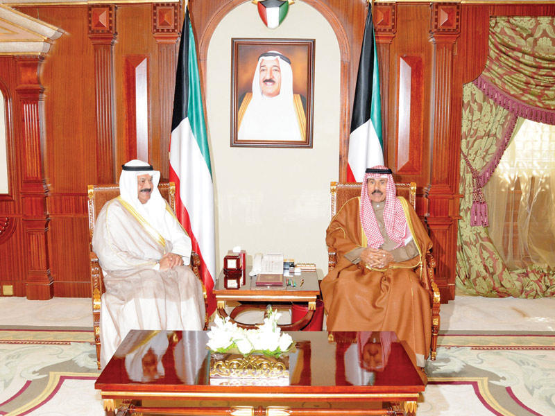 ولي العهد مستقبلاً رئيس جهاز المراقبين الماليين أمس